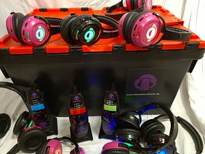 Silent Disco Equipment Delivery Box