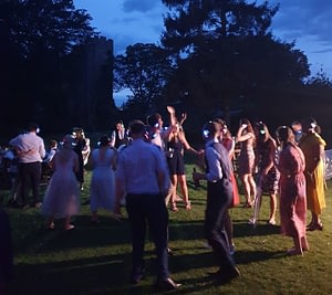 Hire Silent disco equipment for parties outside