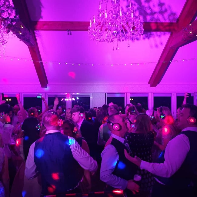 Hire Silent Disco Headphones & Equipment for Weddings Glasgow & Scotland